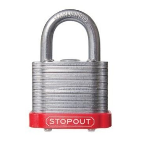 ACCUFORM STOPOUT LAMINATED STEEL PADLOCKS KDL966RD KDL966RD